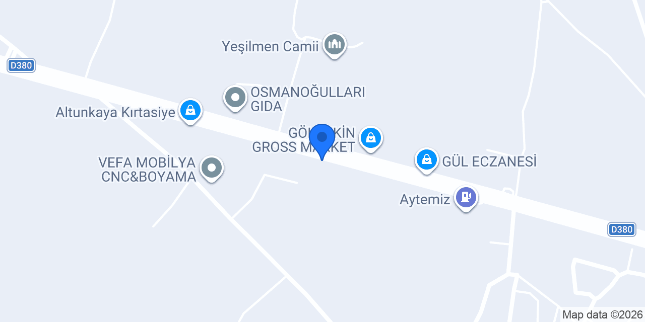 NİMET AMBALAJ konumu