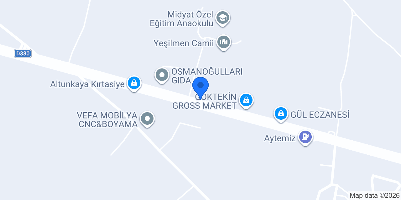 Gül Tekstil konumu