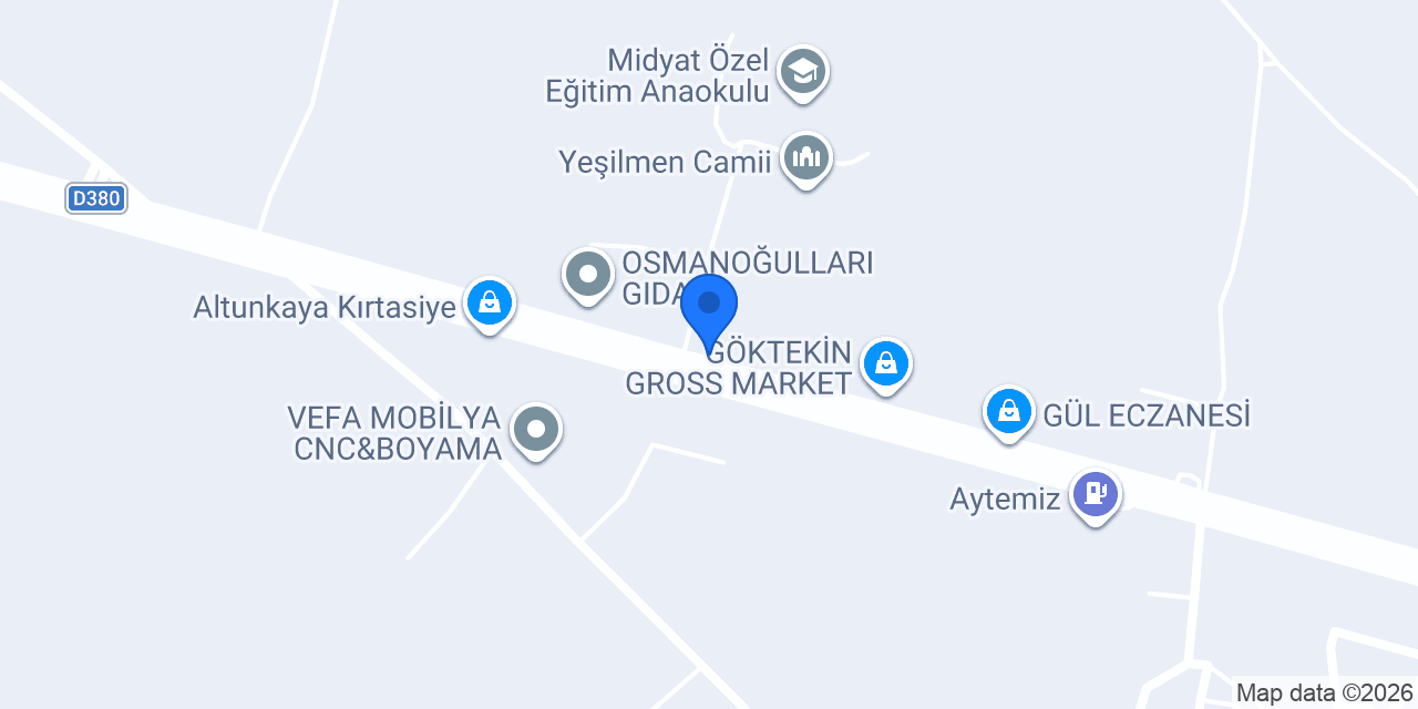 Yenigün Kapı konumu