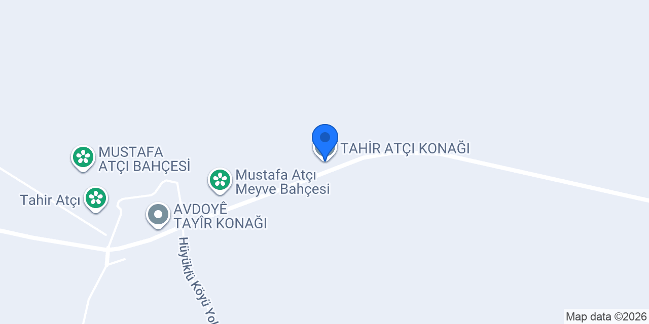 TAHİR ATÇI KONAĞI konumu