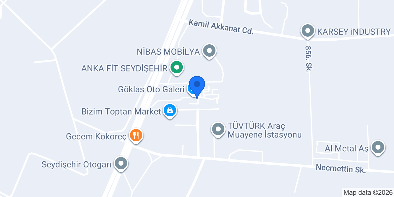 PRESTİJ OTOMOTİV konumu