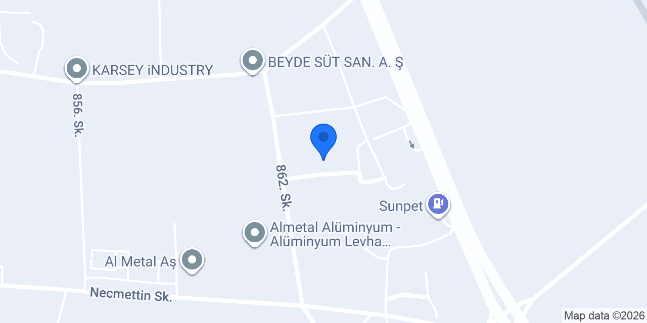 Göksu Alüminyum İnşaat konumu