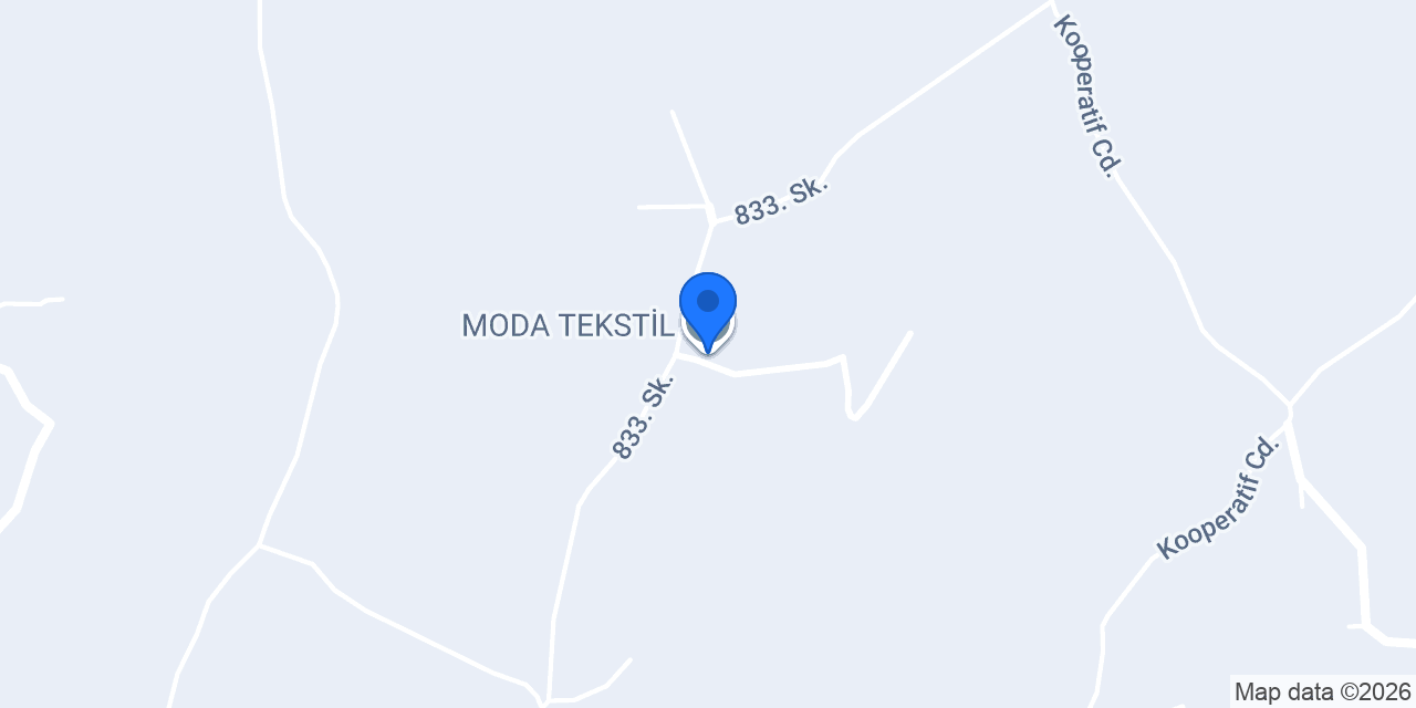 MODA TEKSTİL konumu