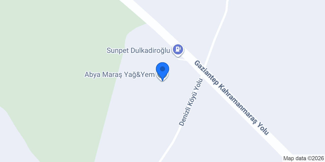 Abya Maraş Yağ&Yem konumu