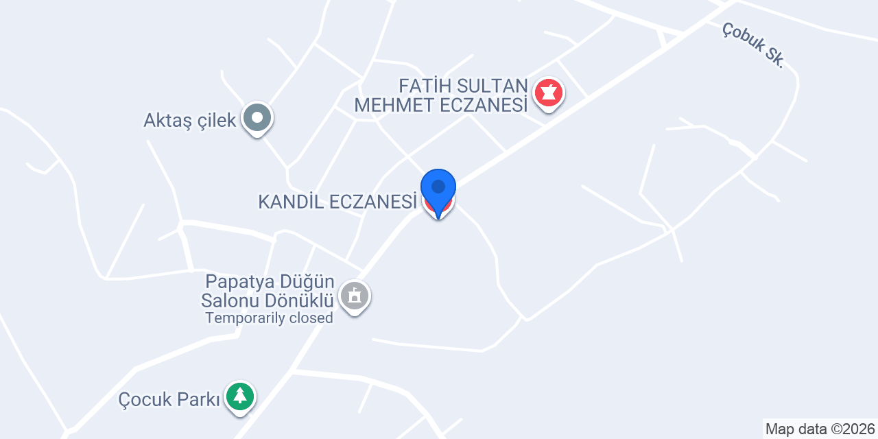 KANDİL ECZANESİ konumu