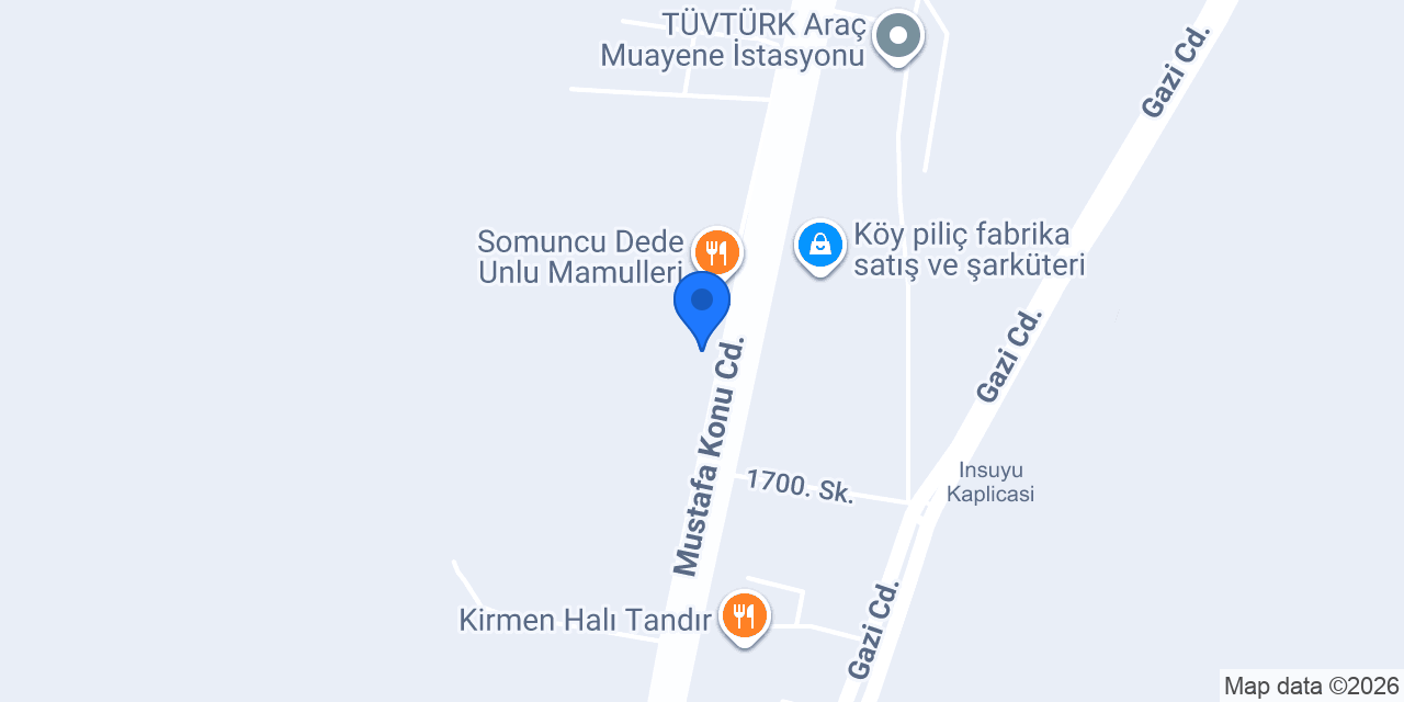 Döşemeci Bayram konumu