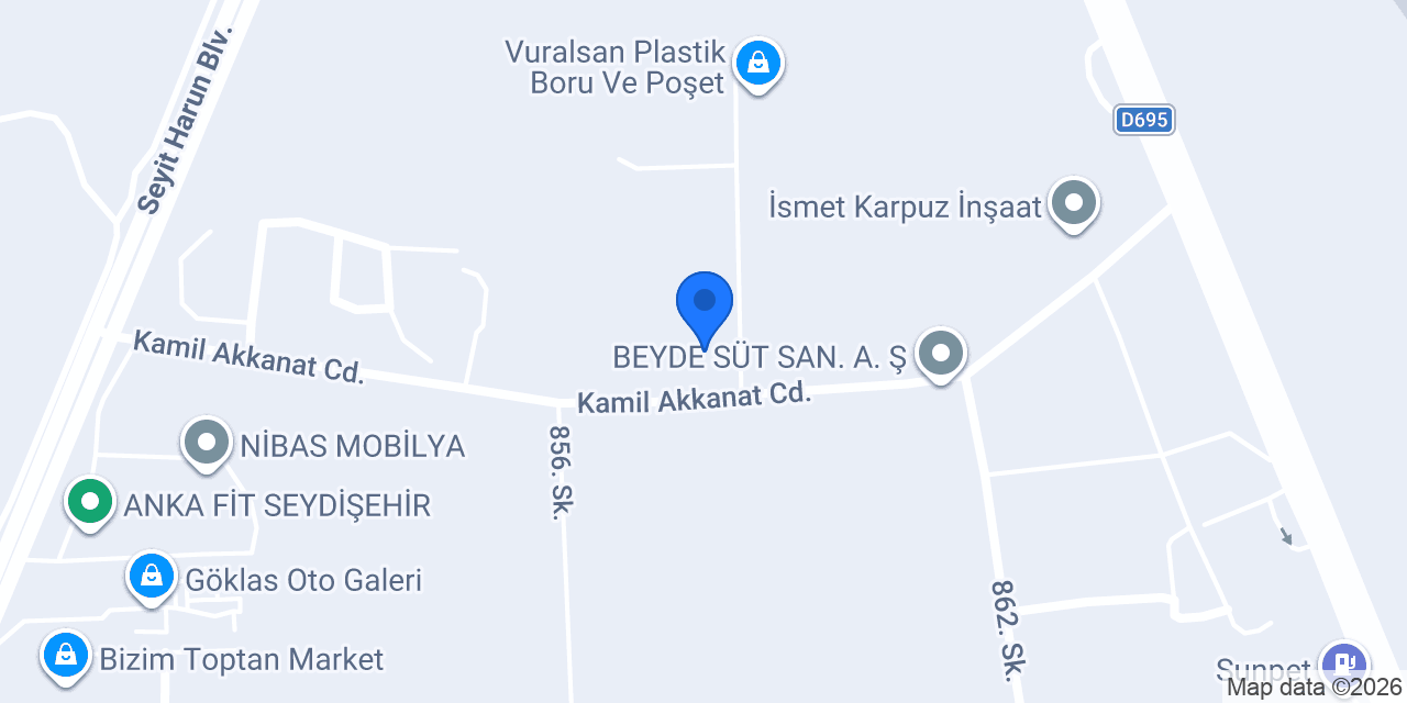 Termorad konumu