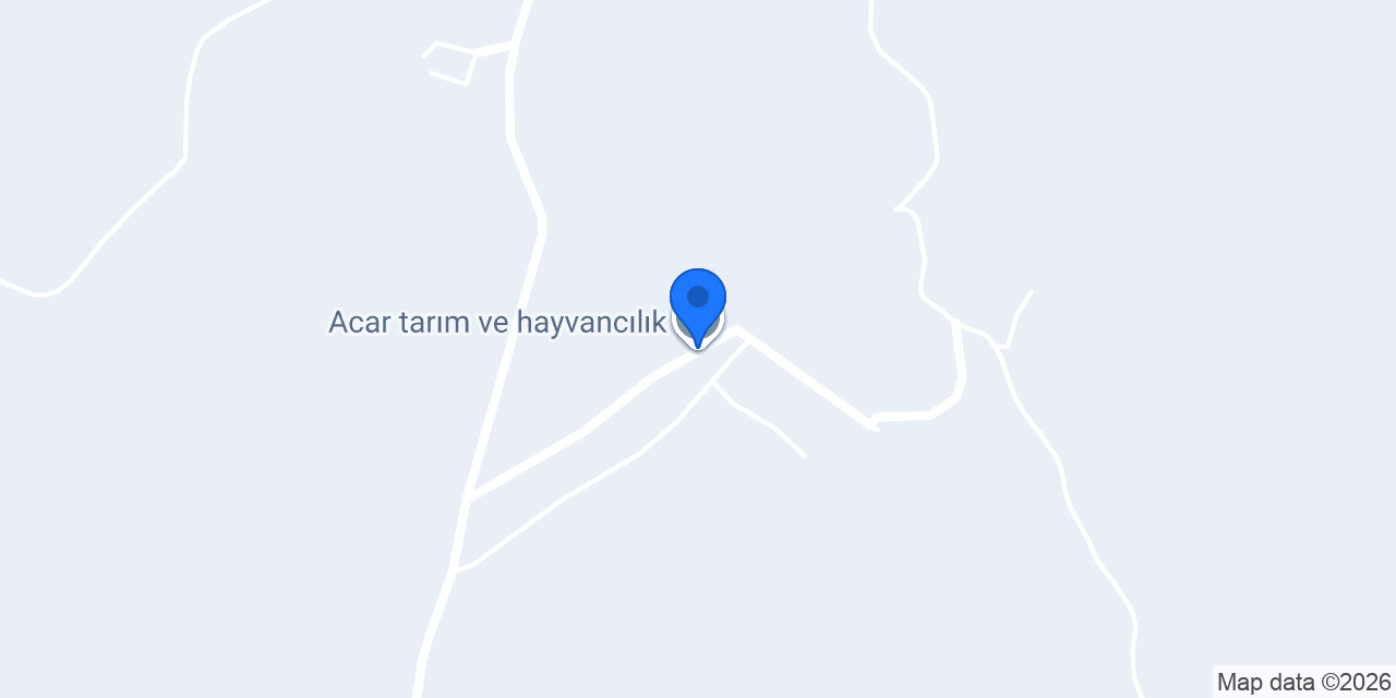 Acar tarım ve hayvancılık konumu