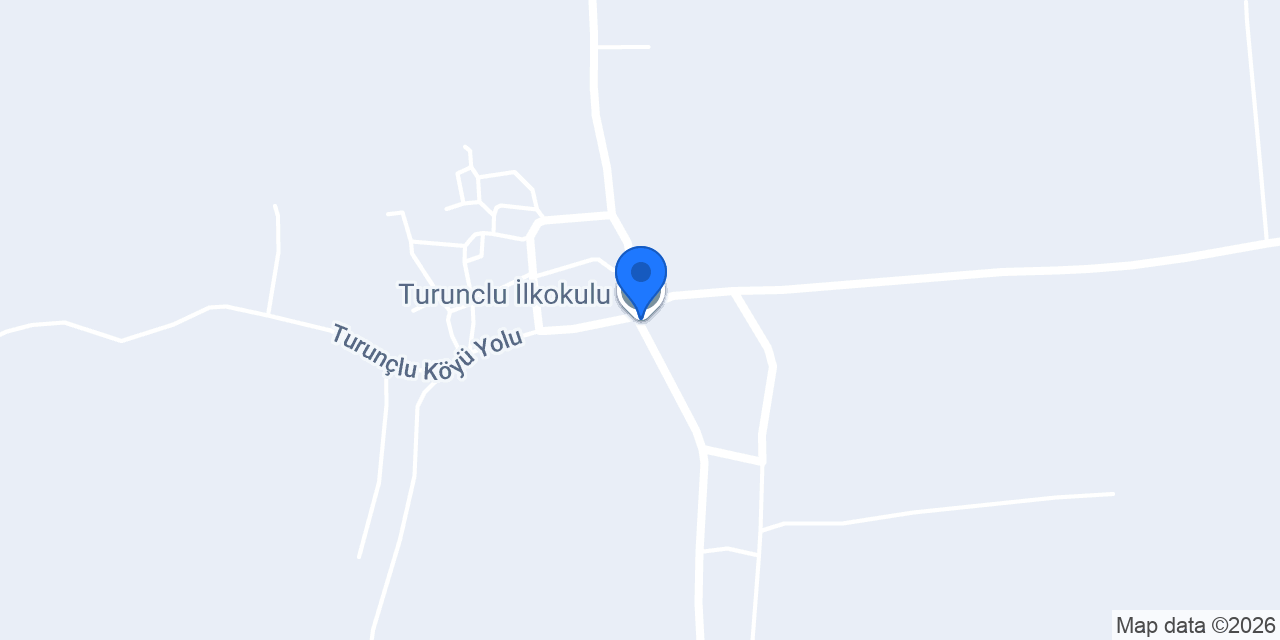 Turunclu İlkokulu konumu