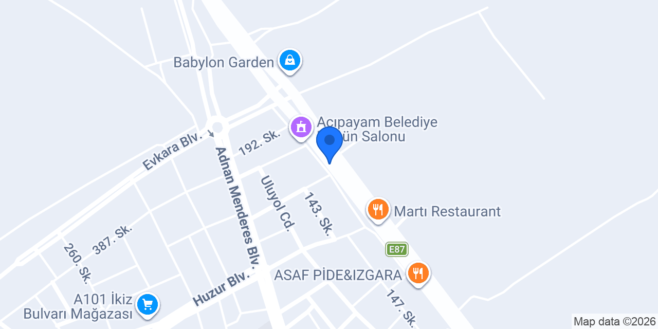 Urfa Antep Yörükoğlu konumu