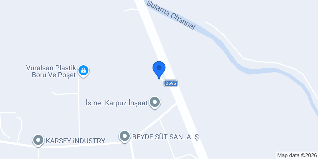 Seyka Un Fabrikası konumu