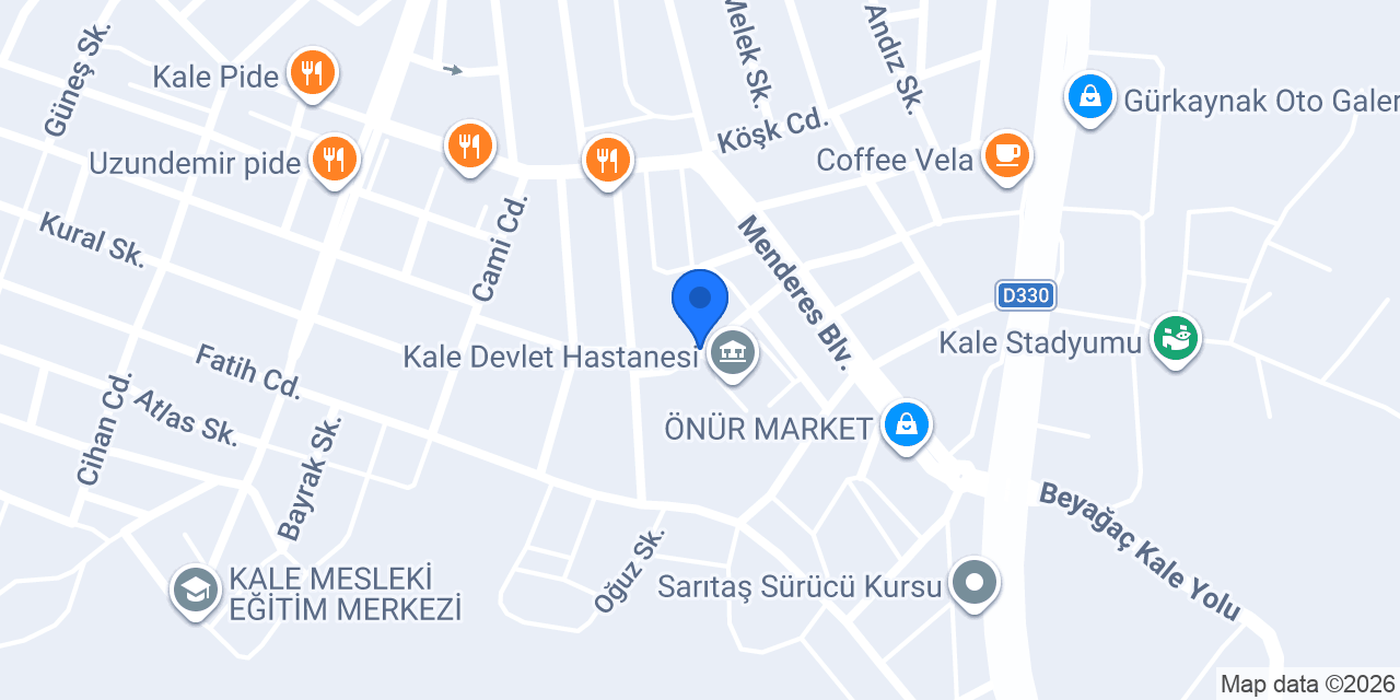 Özdel Eczanesi konumu