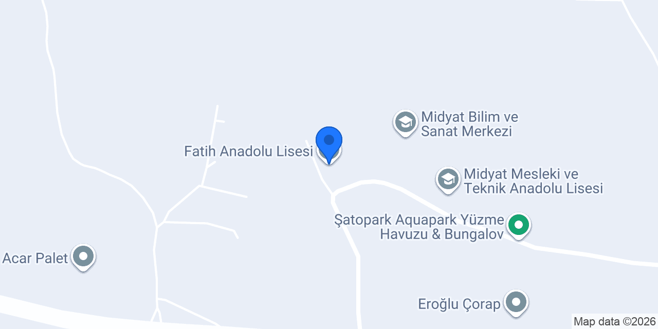 Fatih Anadolu Lisesi konumu