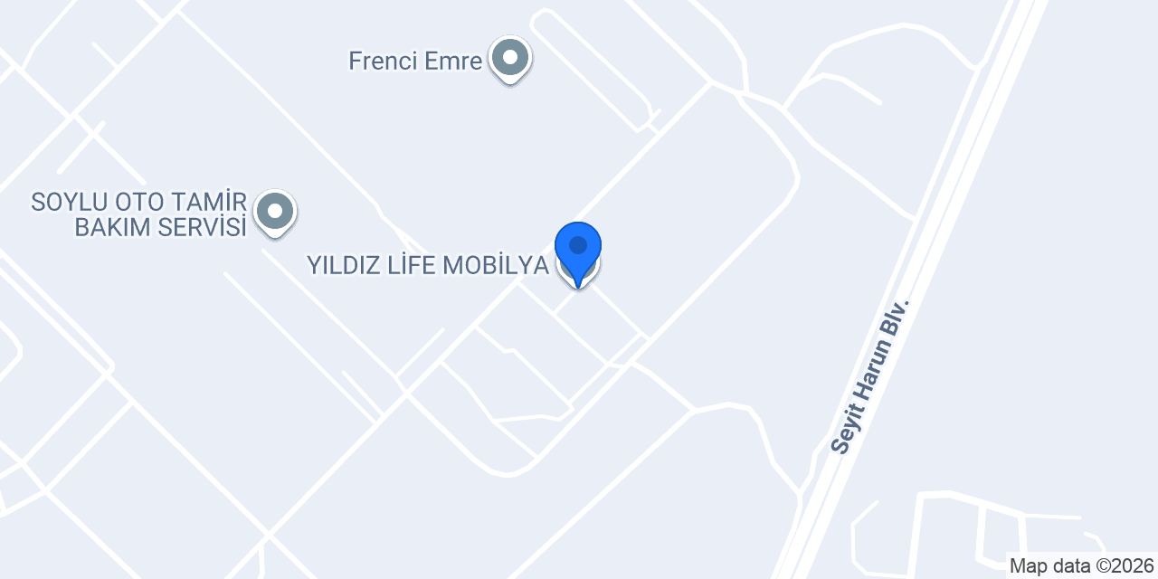 YILDIZ LİFE MOBİLYA konumu