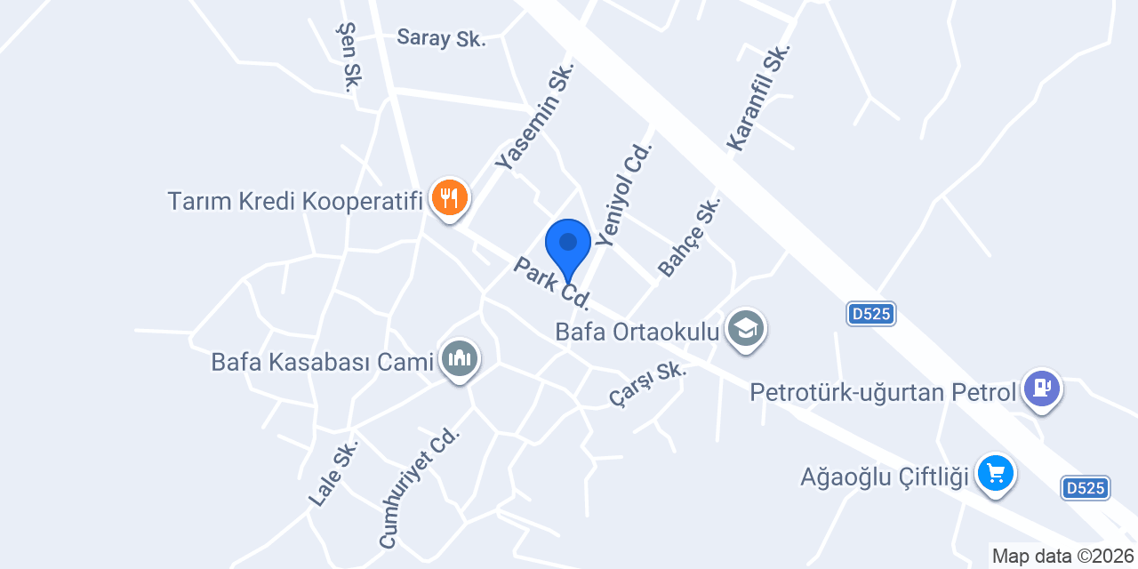 Bafa Gaye Elektrik konumu