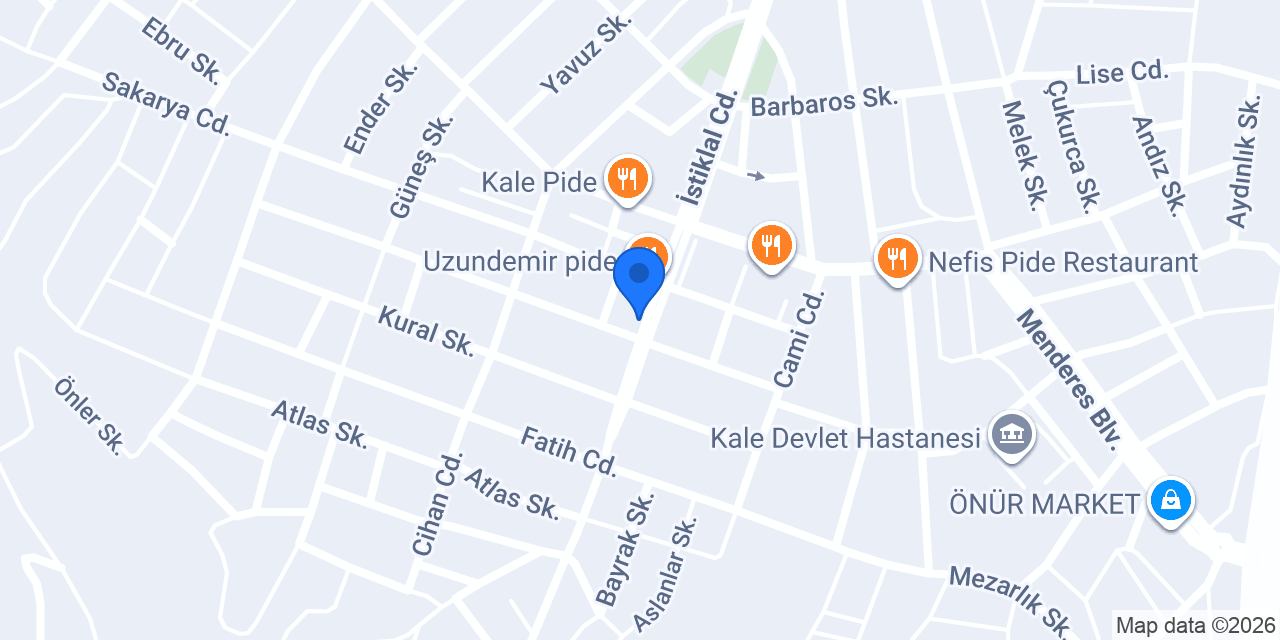Bayram Usta Çıtır Pide konumu