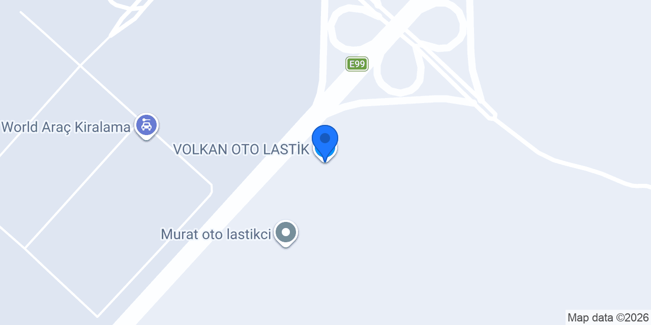 VOLKAN OTO LASTİK konumu