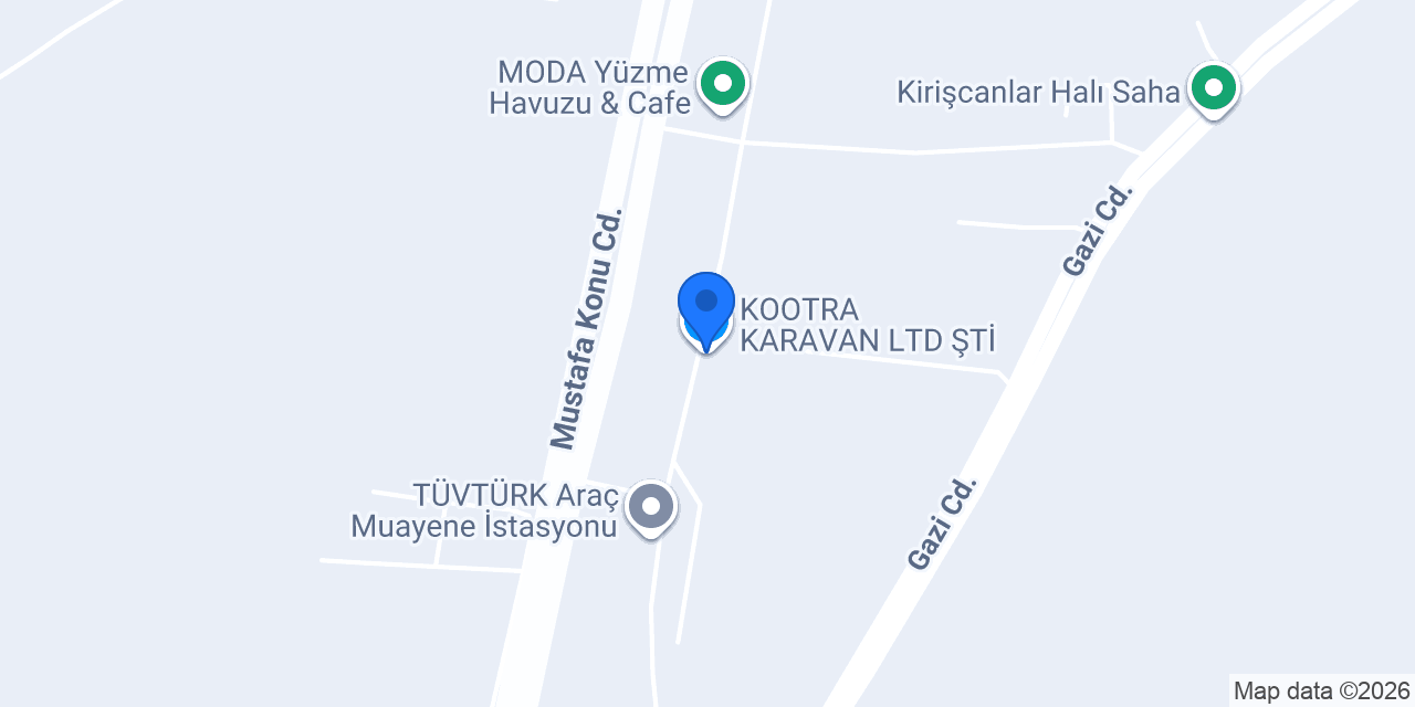 KOOTRA KARAVAN LTD ŞTİ konumu