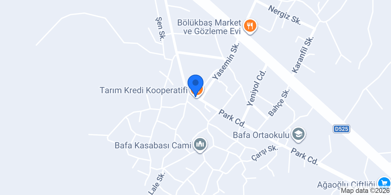 Akgün Restaurant konumu