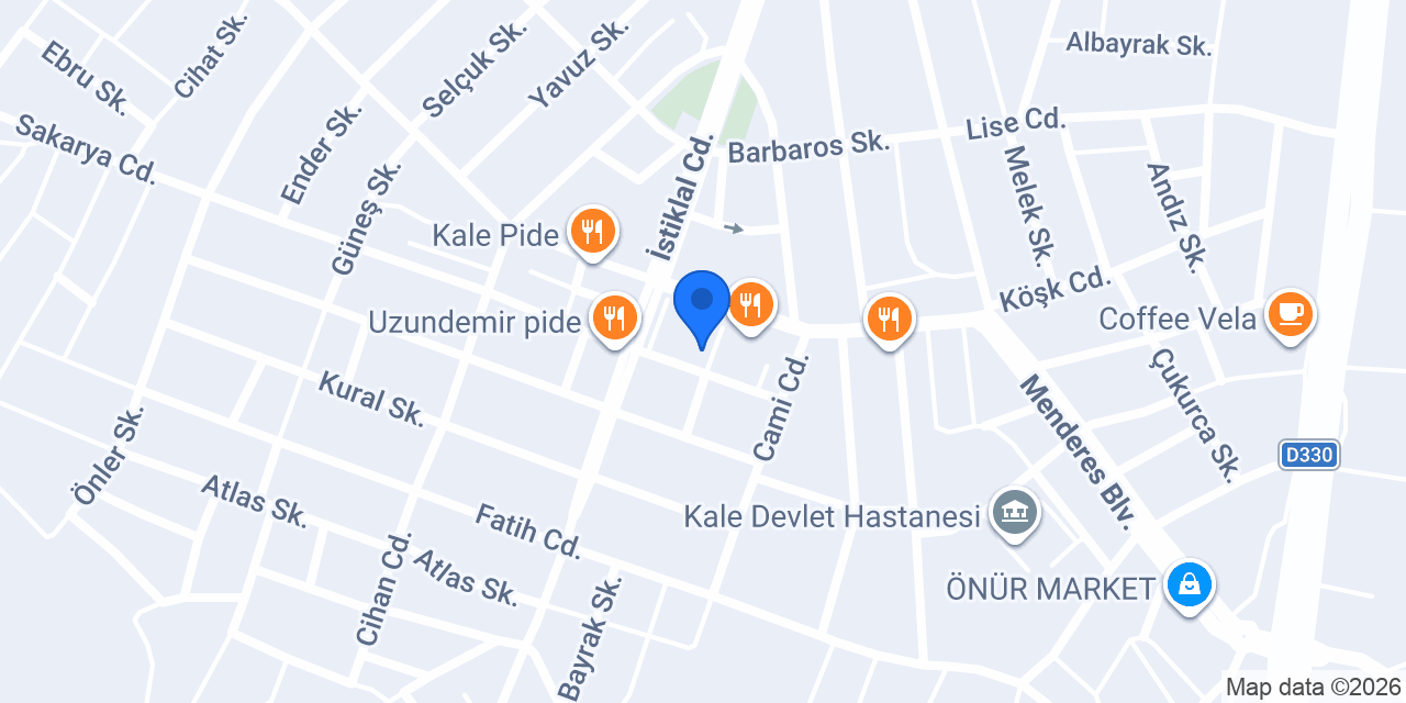 Kale Elektrik Su konumu