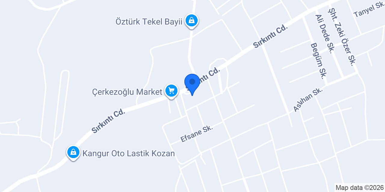 BPet Varsaklar Mh. konumu
