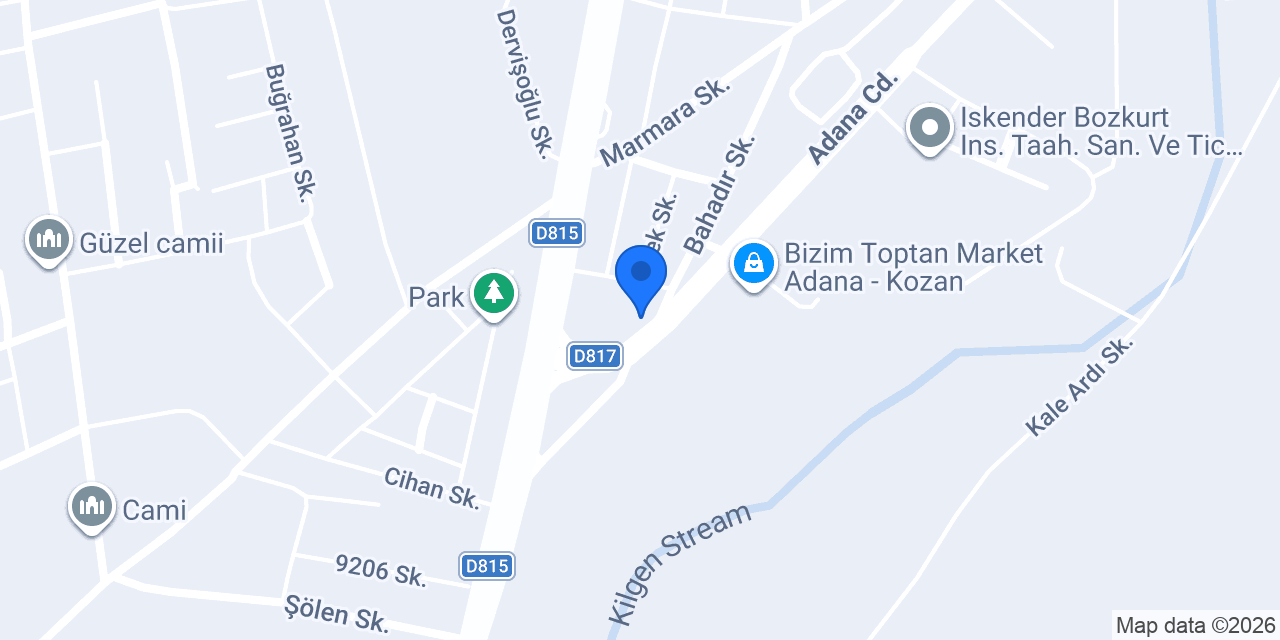 Tümosan Traktör konumu