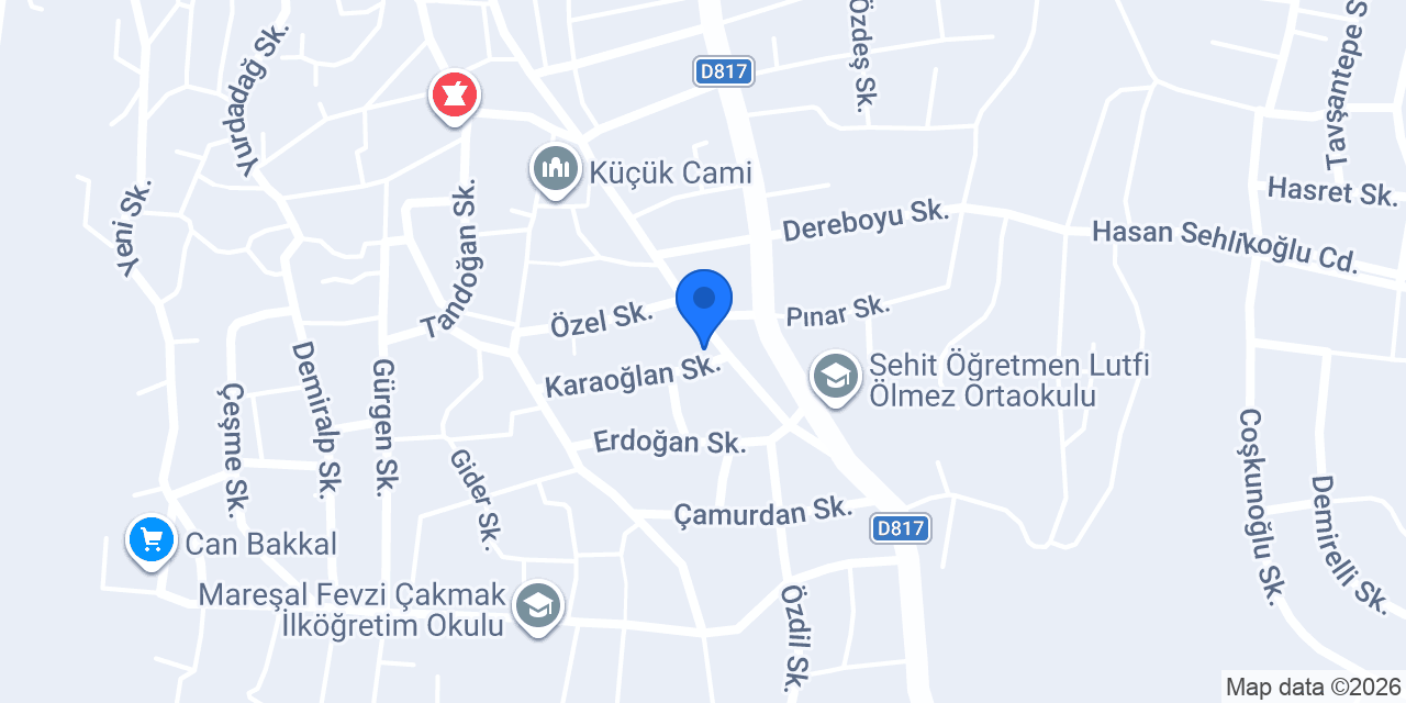 Karaslan Mobilya konumu