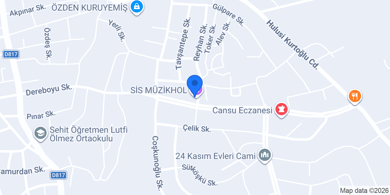 SİS MÜZİKHOL konumu