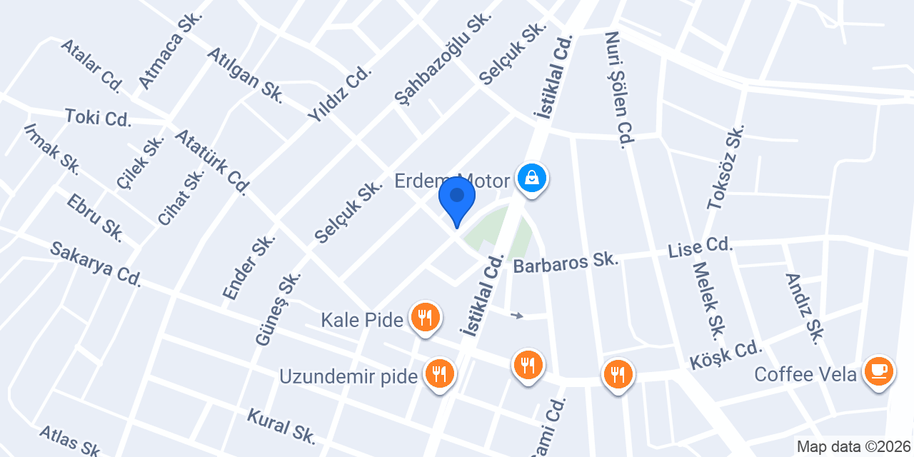YILDIR MOBİLYA ve DEKORASYON konumu