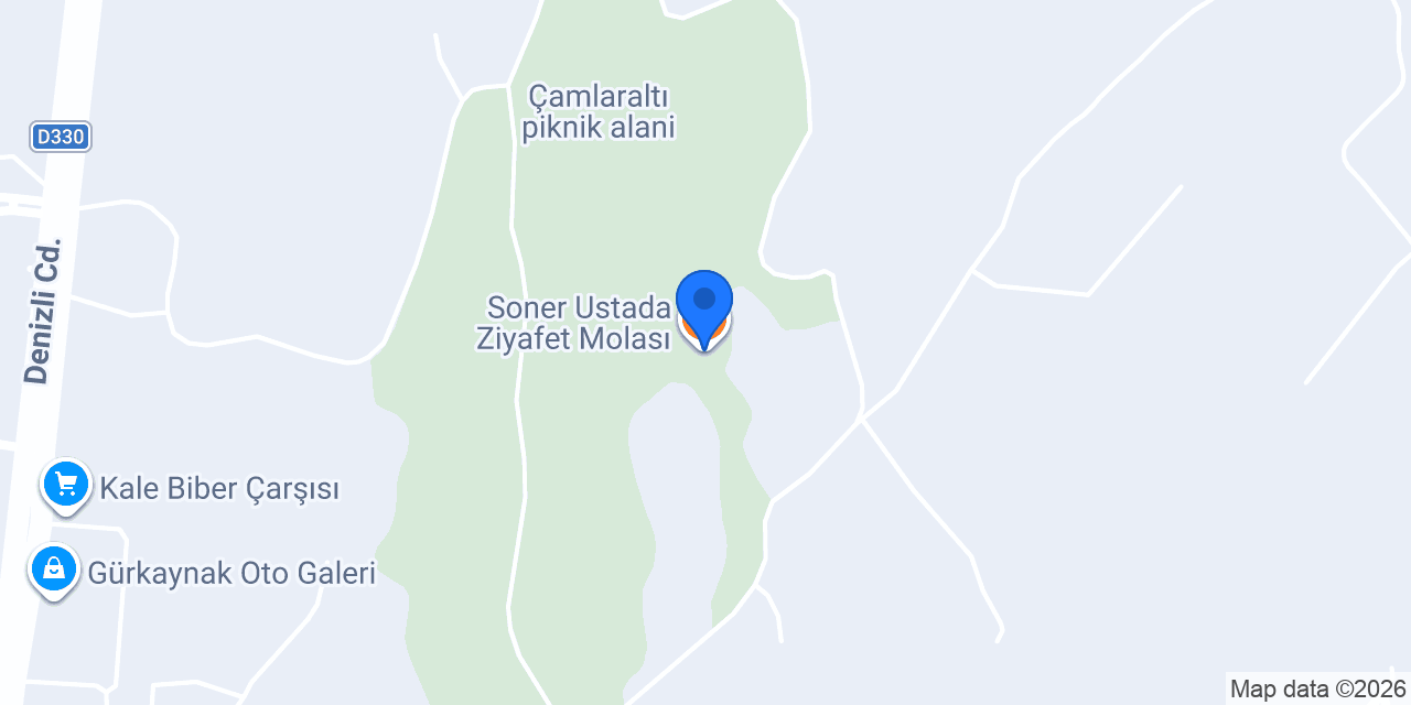 Soner Ustada Ziyafet Molası konumu