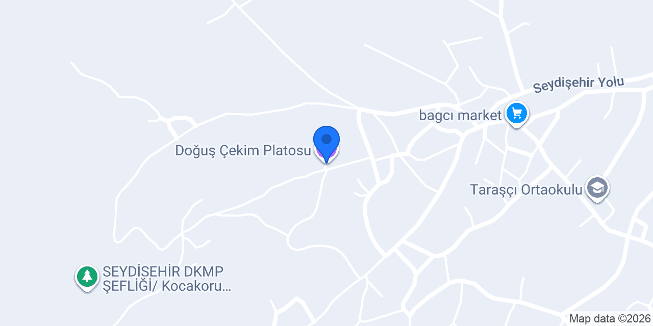 Doğuş Çekim Platosu konumu