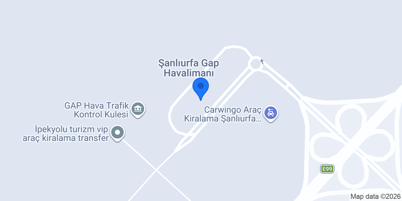 Gap havalimanı otoparkı konumu