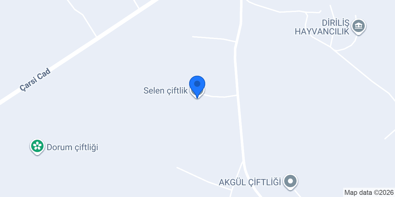 Selen çiftlik konumu