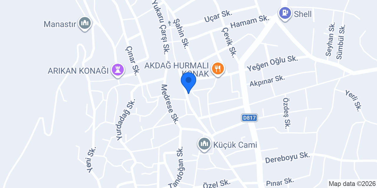 Pideci Arif - Kozan Lahmacun ve Börek konumu