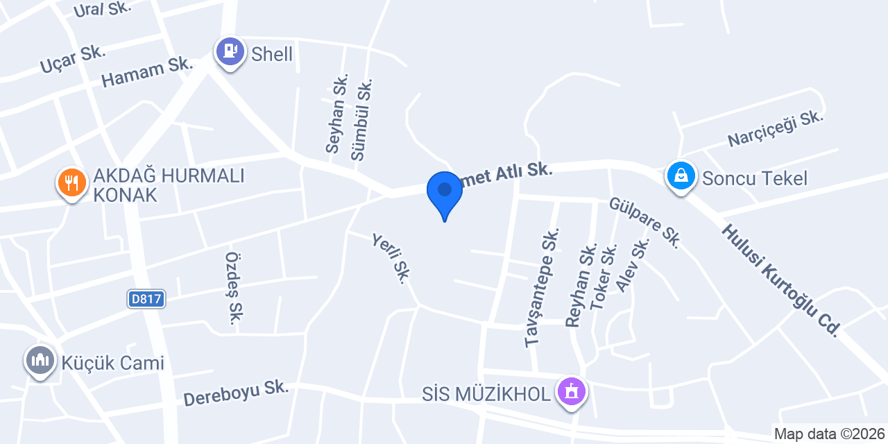 Özkanlar Kereste ve Orman Ürünleri konumu