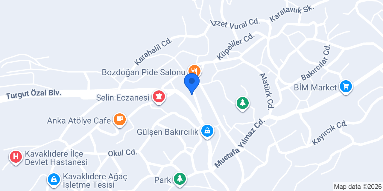 Çardak Kahvehanesi konumu