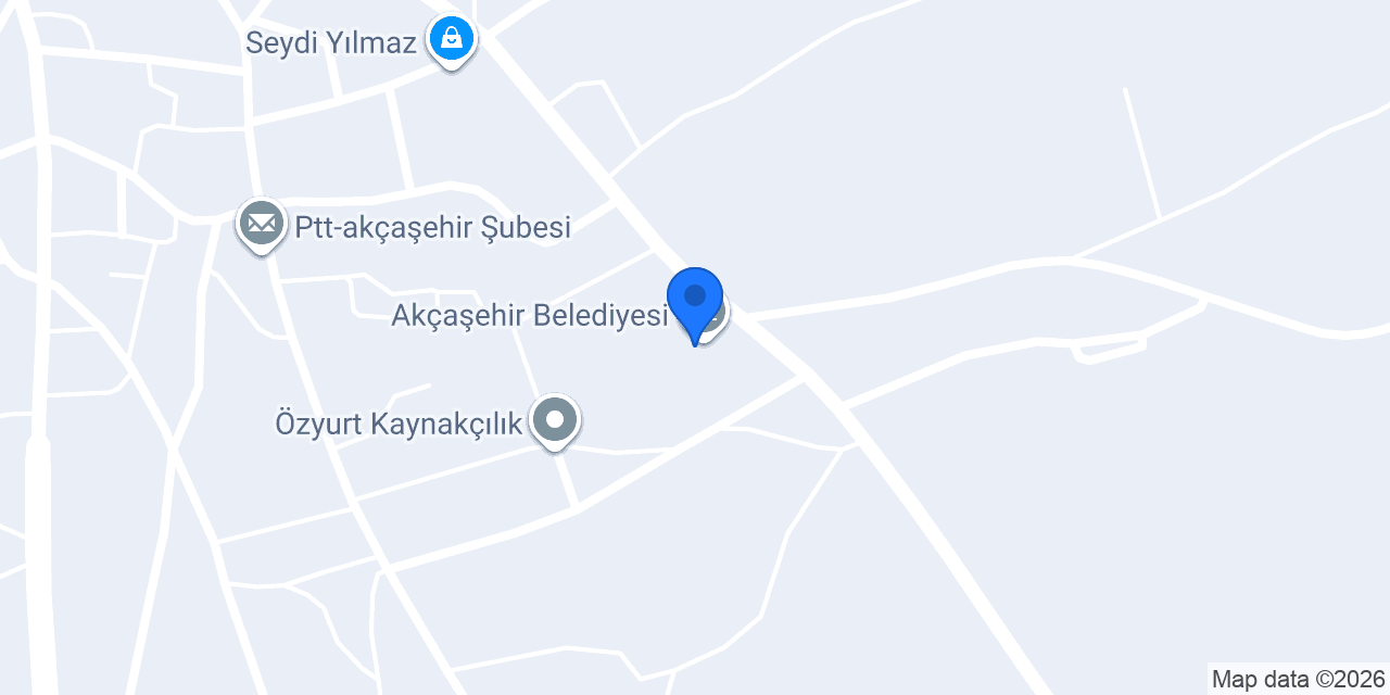 Akçaşehir Belediyesi konumu