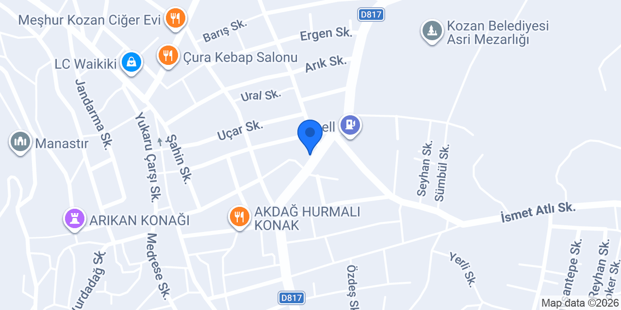 Aksoy tüp konumu