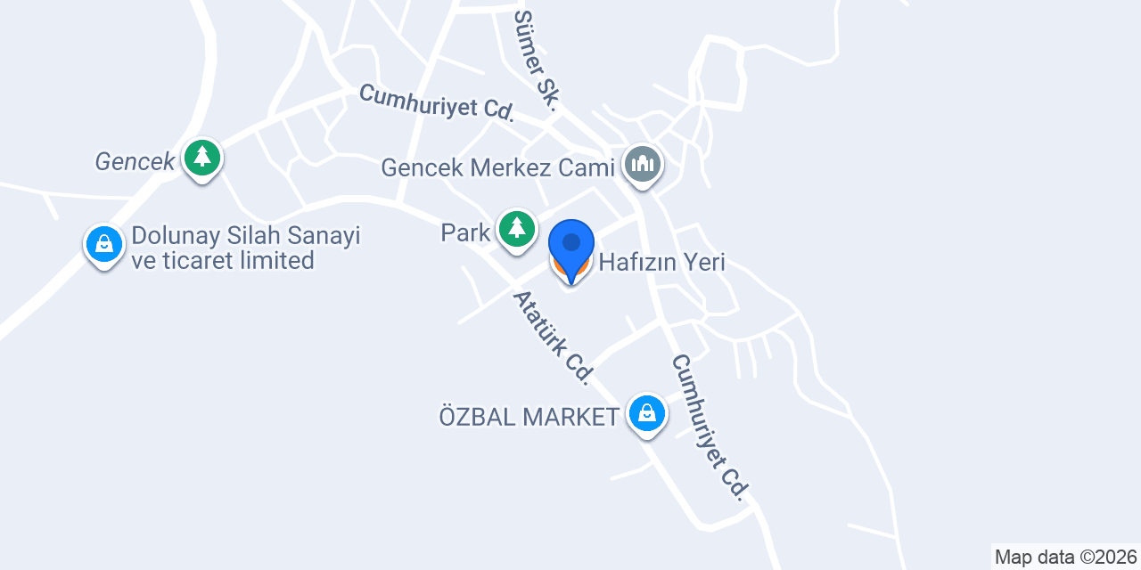 Hafızın Yeri konumu