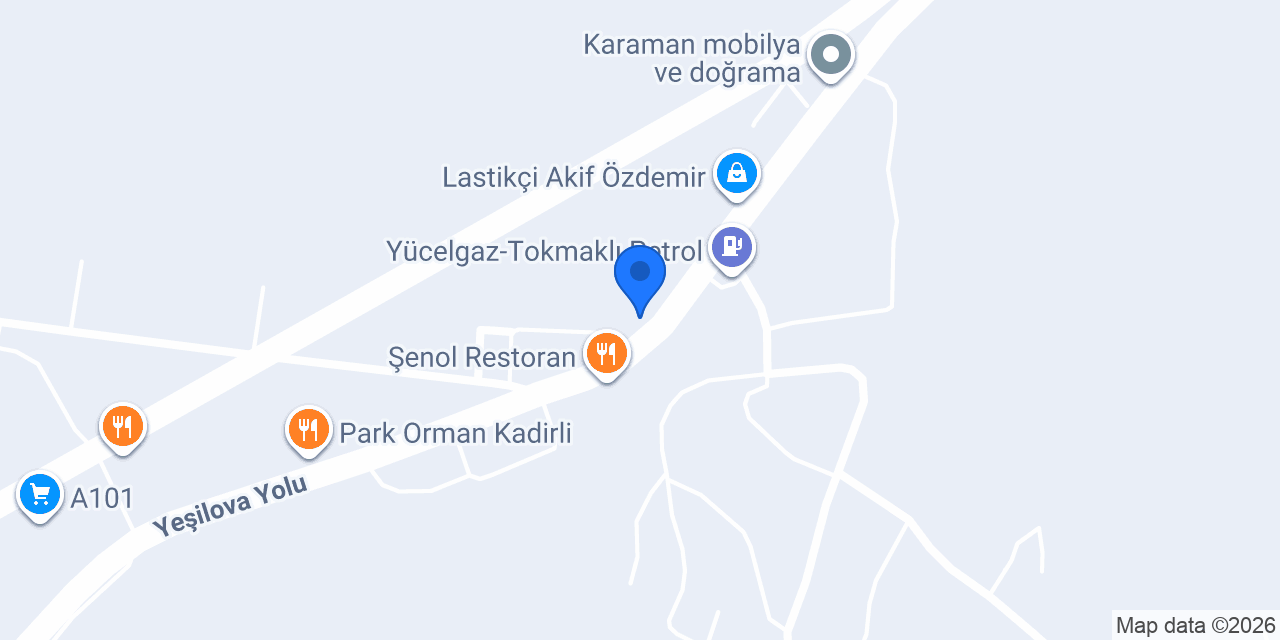 Bayrak Ticaret Tüpgaz konumu
