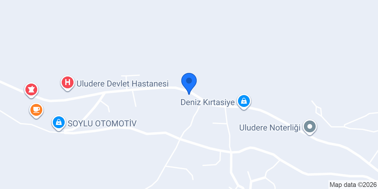 Uludere Belediyesi konumu