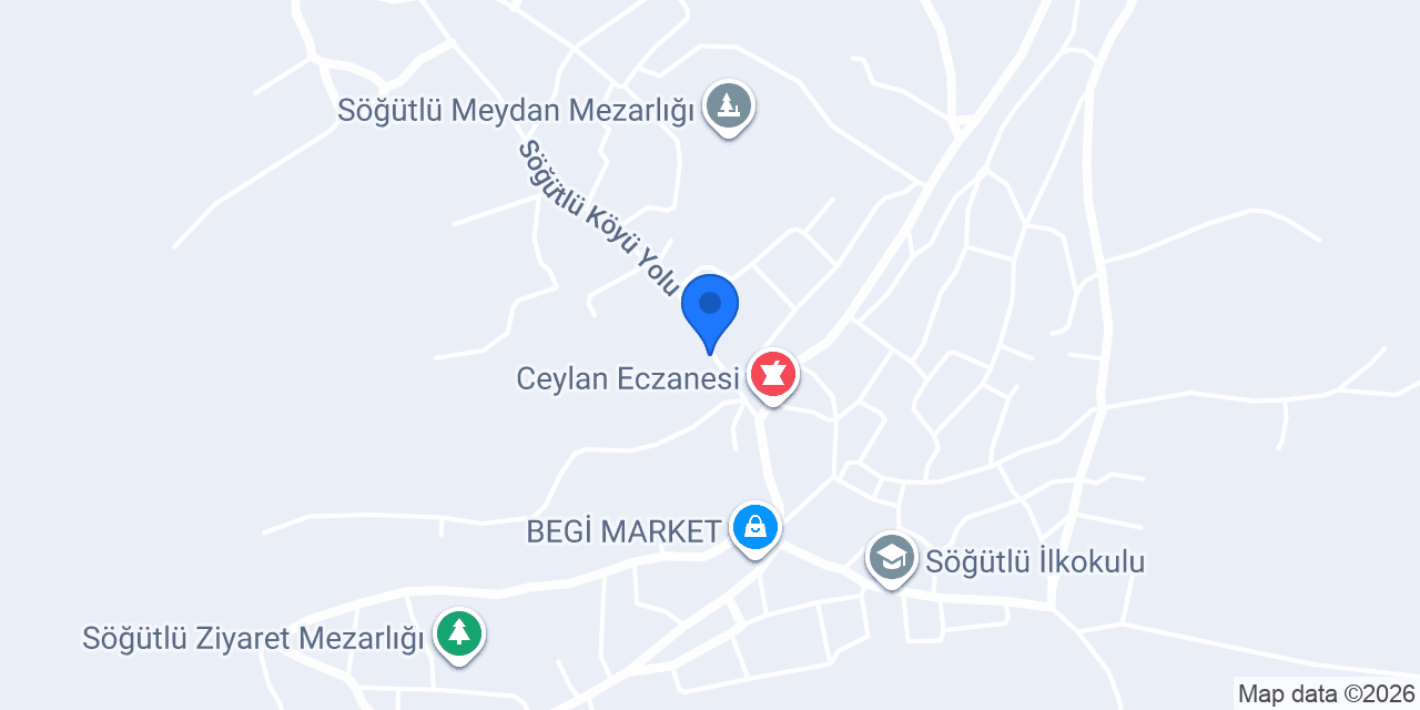 Söğütlü Pide Fırını konumu