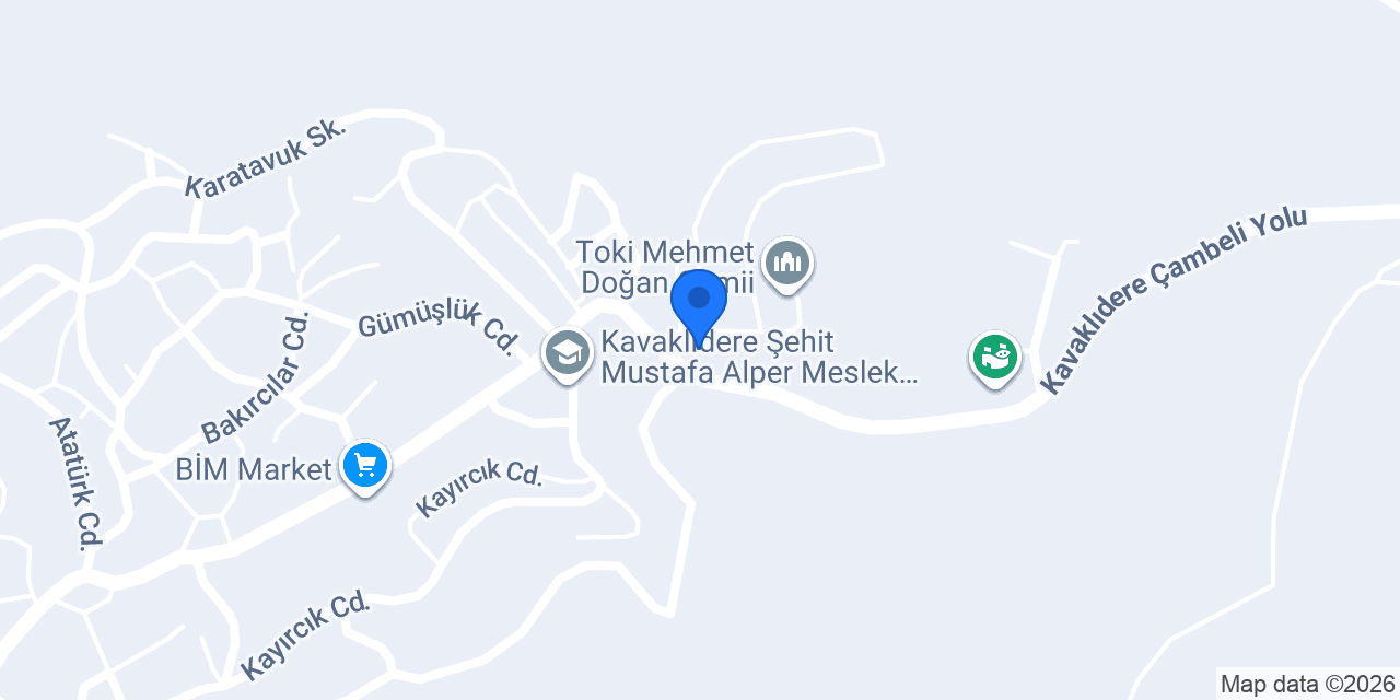 Paradoks Cafe - Kavaklıdere Belediye Parkı konumu