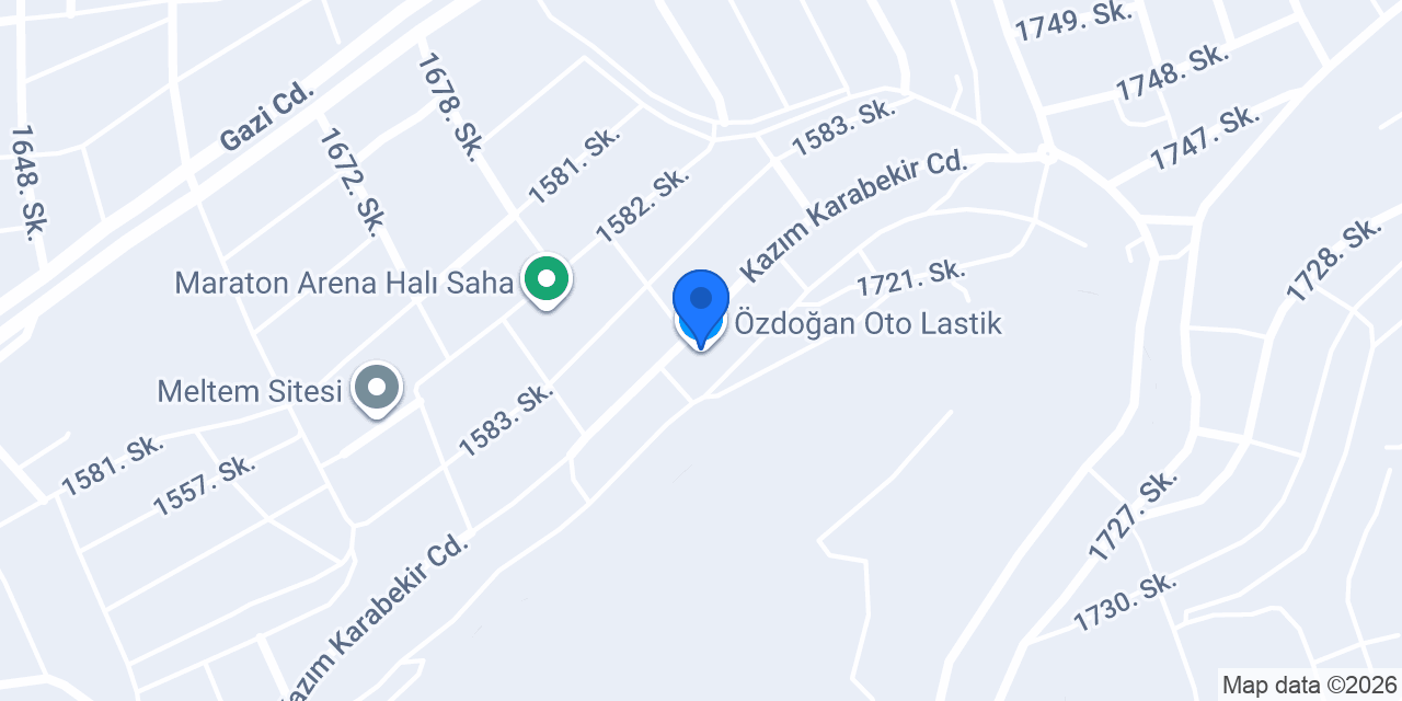 Özdoğan Oto Lastik Yol Yardım 🚨 konumu