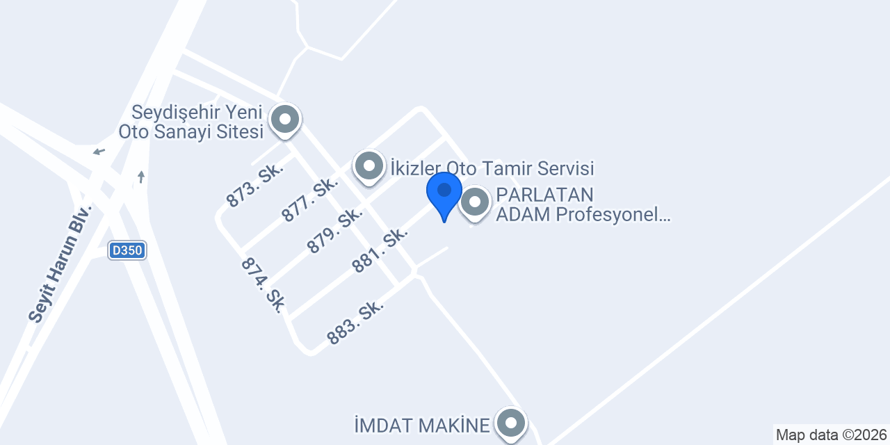 Computest Seydişehir Oto Ekspertiz Merkezi konumu