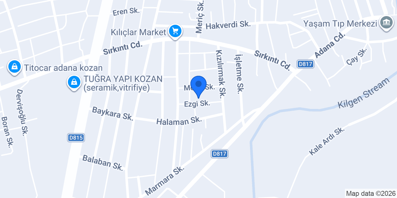 Şeker Çocuk konumu