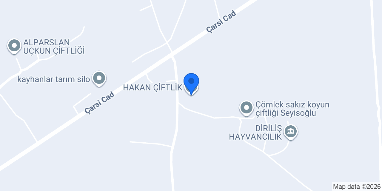 HAKAN ÇİFTLİK konumu