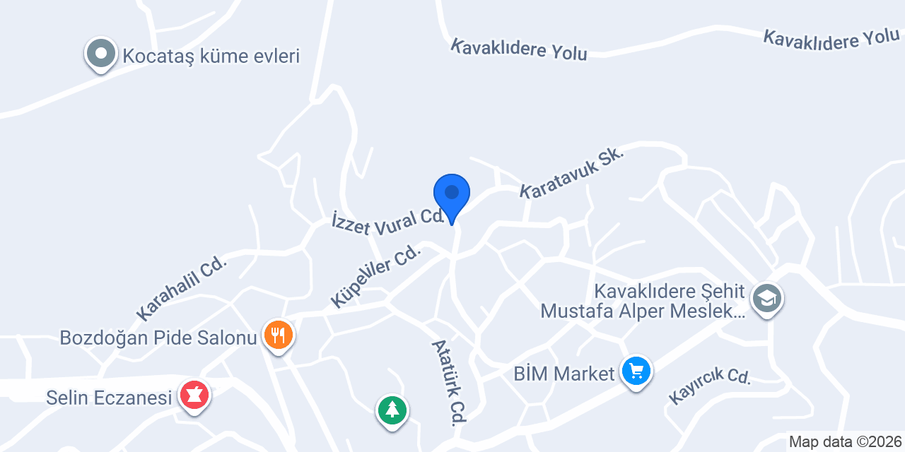 Bakırcılar Mah Ömer Hocalar Camii konumu
