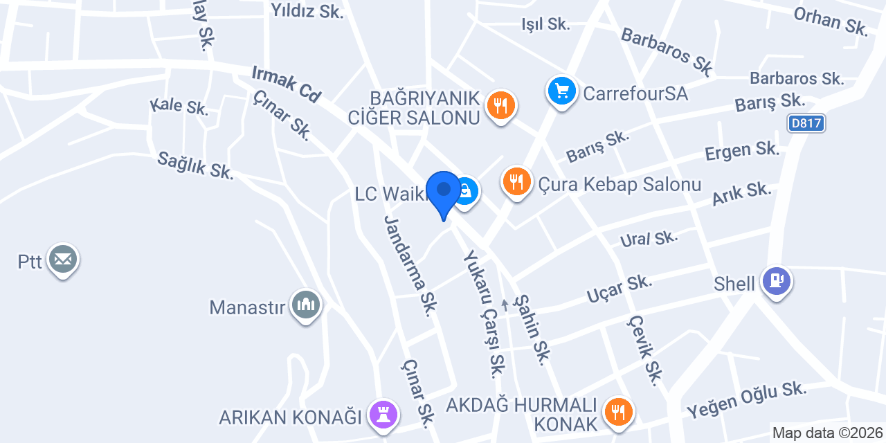 Şekerbank Kozan Şubesi konumu