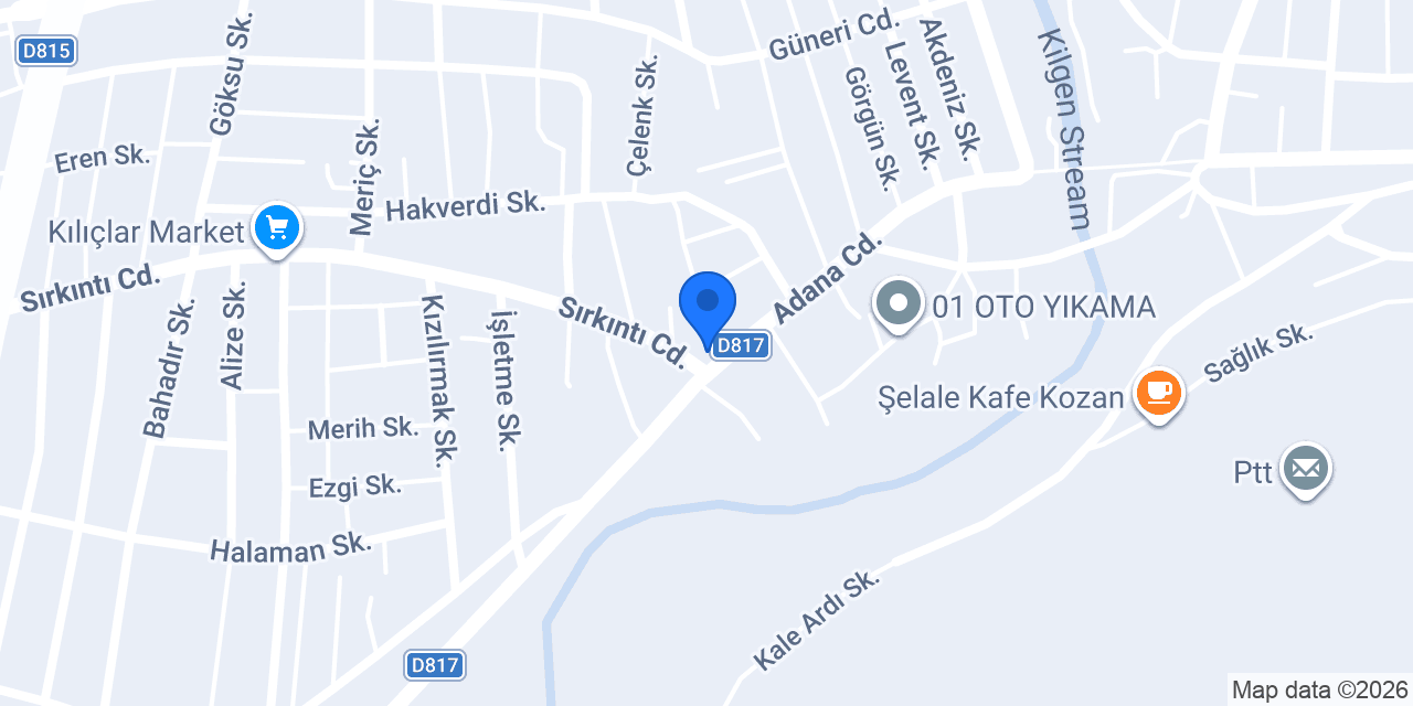 Kıroğlu Doğal Ürünler Aktar konumu